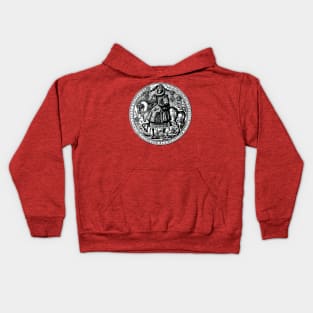 Tudor Medallion Queen Elizabeth I Kids Hoodie